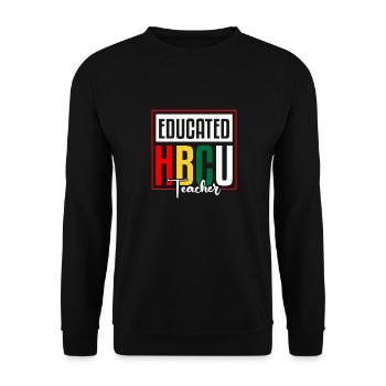 Hbcu Clothing Historic Black College - Unisex Sweatshirt - black - Front - Alina (178cm) & Michal (187cm)