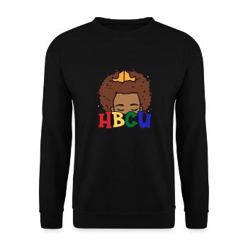 Hbcu Clothing Historic Black College - Unisex Sweatshirt - black - Front - Alina (178cm) & Michal (187cm)