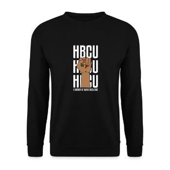 Hbcu Clothing Historic Black College - Unisex Sweatshirt - black - Front - Alina (178cm) & Michal (187cm)