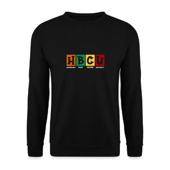 Hbcu Clothing Historic Black College - Unisex Sweatshirt - black - Front - Alina (178cm) & Michal (187cm)