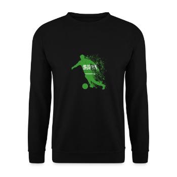 National team Saudi Arabia Football Worldmost - Unisex Sweatshirt - black - Front - Alina (178cm) & Michal (187cm)