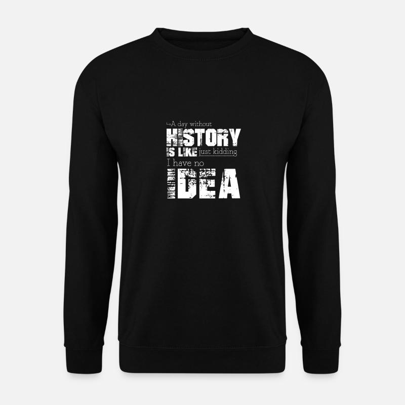 History - Unisex Sweatshirt - black
