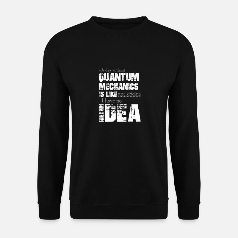 Quantenmechanik - Unisex Pullover - Schwarz