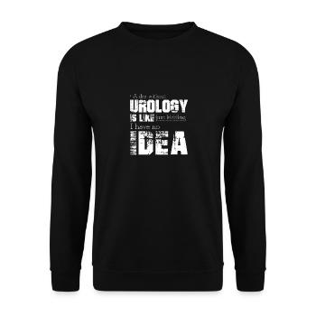 Urologie - Sweat-shirt Unisexe - noir - Devant - Alina (178cm) & Michal (187cm)