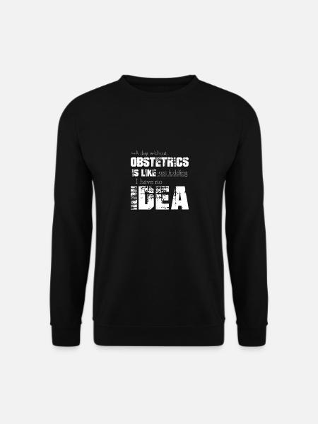 Obstetrics - Unisex Sweatshirt - black