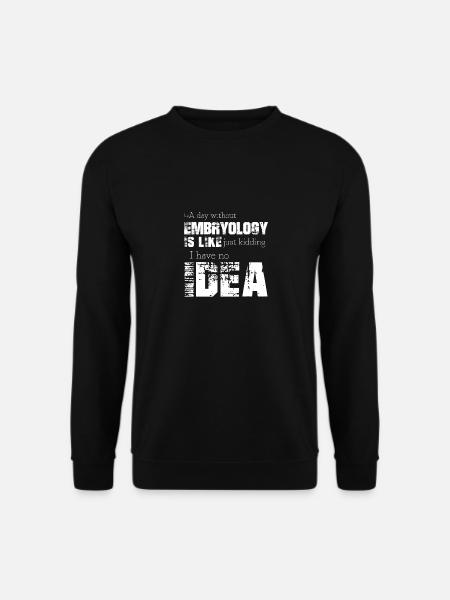 Embryologie - Sweat-shirt Unisexe - noir
