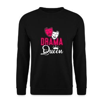 Schauspielerin Drama Broadway Musical Theater - Unisex Pullover - Schwarz - Vorne - Alina (178cm) & Michal (187cm)