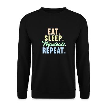 Schauspielerin Drama Broadway Musical Theater - Unisex Pullover - Schwarz - Vorne - Alina (178cm) & Michal (187cm)
