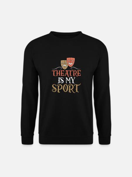 Actrice Drame Broadway Musical Theater - Sweat-shirt Unisexe - noir