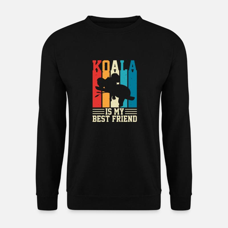 KOALAS BEST FRIEND - Unisex Sweatshirt - black