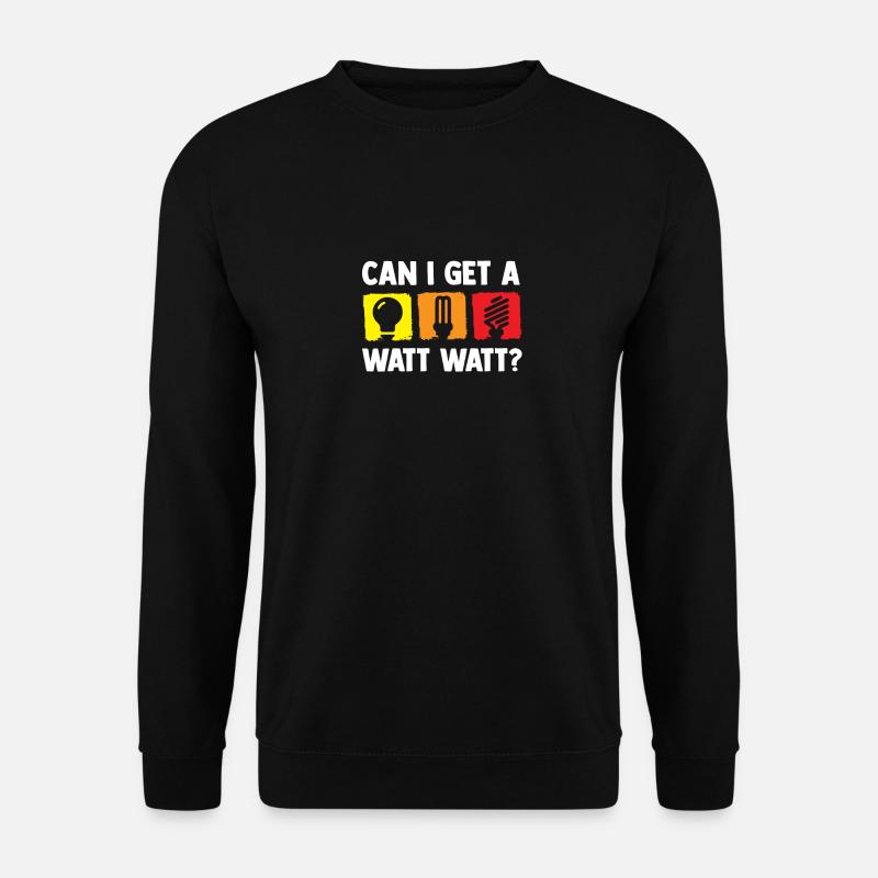 Elektroniker Elektriker Elektrotechniker - Unisex Pullover - Schwarz