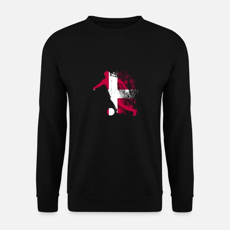 Équipe nationale du Danemark - Sweat-shirt Unisexe - noir