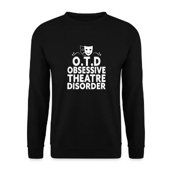 Schauspielerin Drama Broadway Musical Theater - Unisex Pullover - Schwarz - Vorne - Alina (178cm) & Michal (187cm)