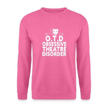 Actress Drama Broadway Musical Theater - Unisex Sweatshirt - pink - Front