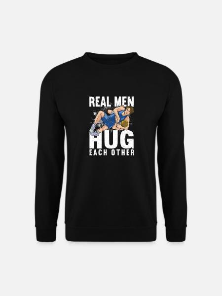 Wrestling Ringen Wrestler Ringer Geschenk - Unisex Pullover - Schwarz