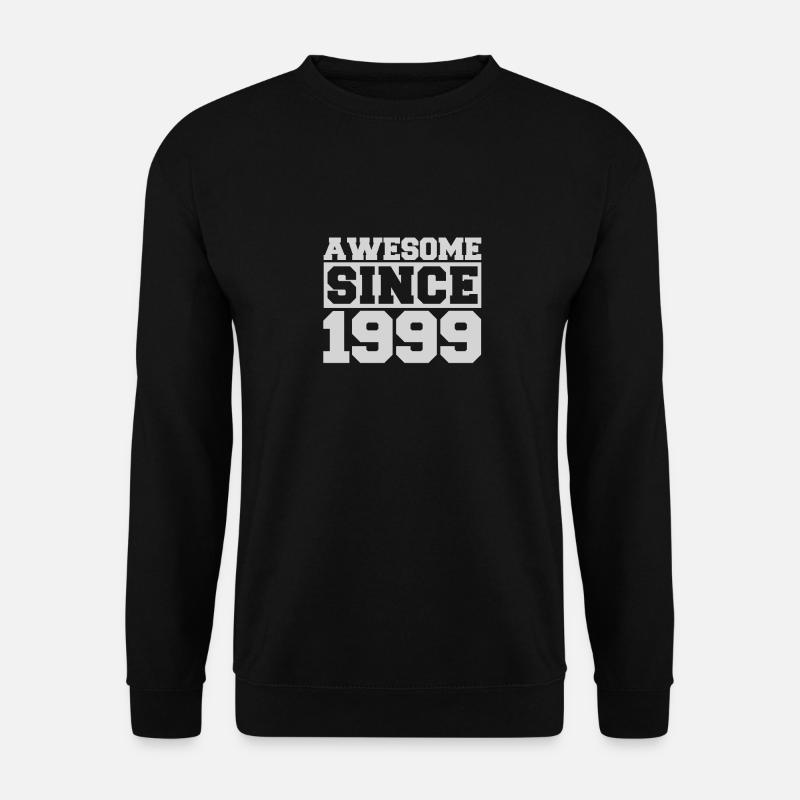 Awesome since 1999 - Unisex Sweatshirt - black
