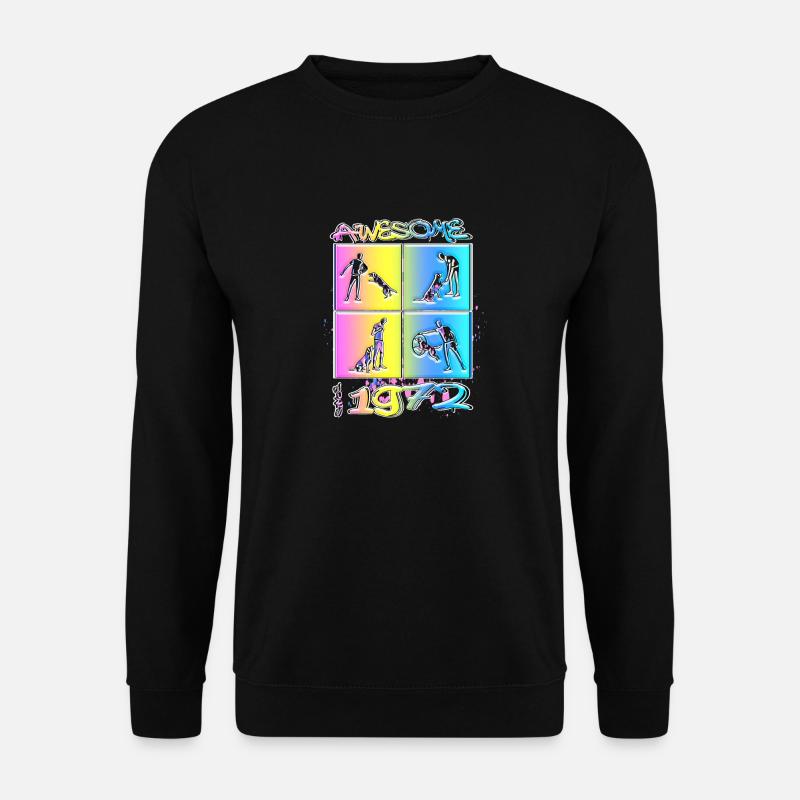 Awesome since 1972. Agility, Hundetraining - Unisex Sweatshirt - black