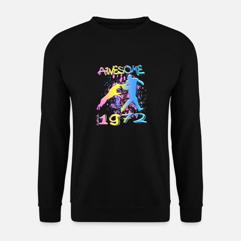 Awesome since 1972. Agility, Hundetraining - Unisex Sweatshirt - black