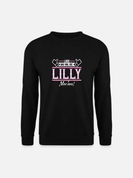 Lilly Geschenkidee Geschenk Geburtstag - Unisex Pullover - Schwarz