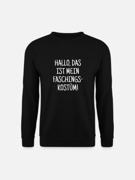 Fasching Faschingskostüm - Unisex Pullover - Schwarz