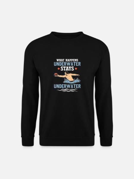 Waterpolo Wasserball - Uniseks sweater - zwart