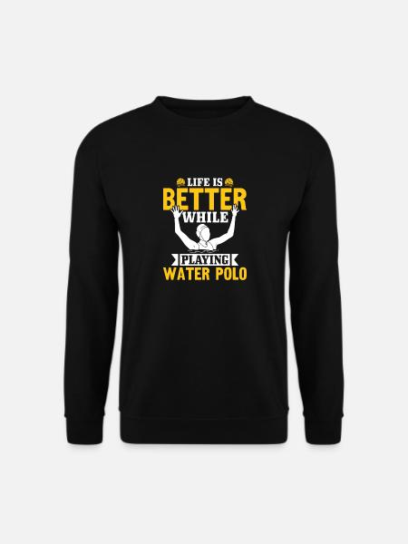 Water Polo Wasserball - Unisex Sweatshirt - black