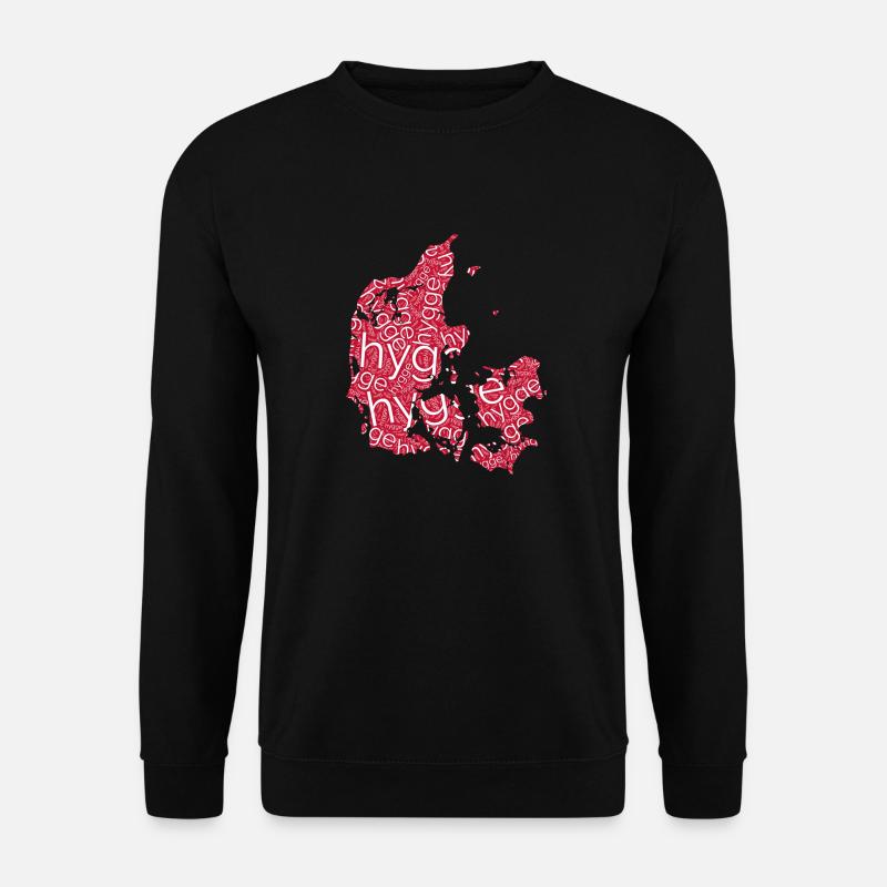 Dänemark hygge - Unisex Pullover - Schwarz
