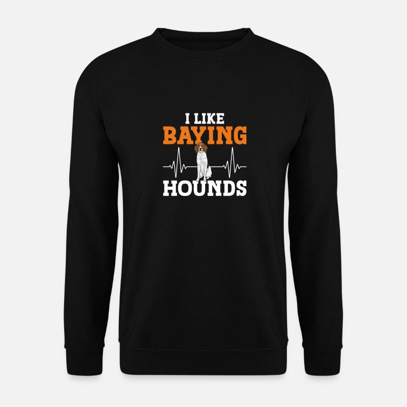 Marcheur arboricole Coonhound - Sweat-shirt Unisexe - noir