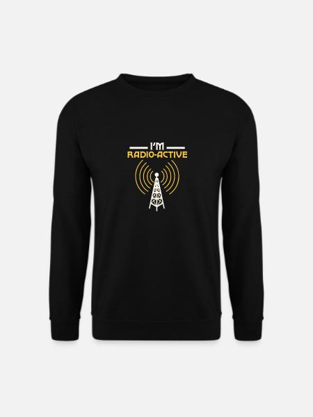 I'm Radio-Active Operator Amateur Radio - Unisex Pullover - Schwarz