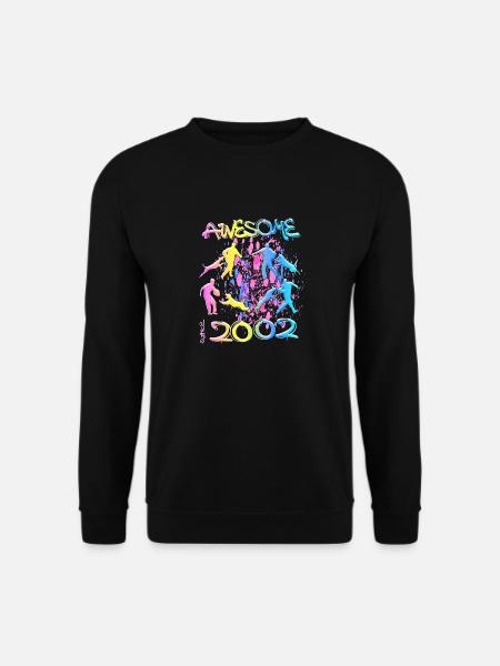 Awesome since 2002. Agility, Hundetraining - Unisex Sweatshirt - black
