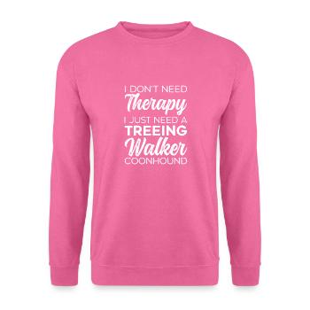 Treeing Walker Coonhound - Unisex Sweatshirt - pink - Front