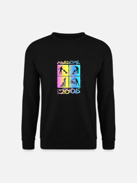 Awesome since 2005. Agility, Hundetraining - Unisex Sweatshirt - black