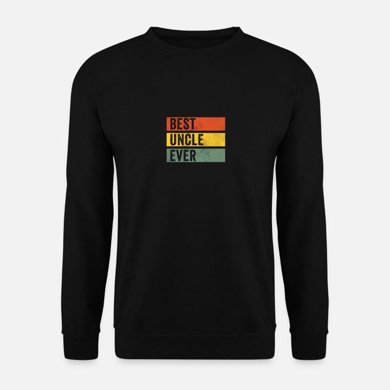 Bester Onkel Geschenk Herren Patenonkel - Unisex Pullover - Schwarz