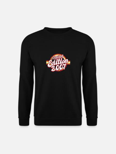 Limited Edition 2007 Vintage - Unisex Pullover - Schwarz