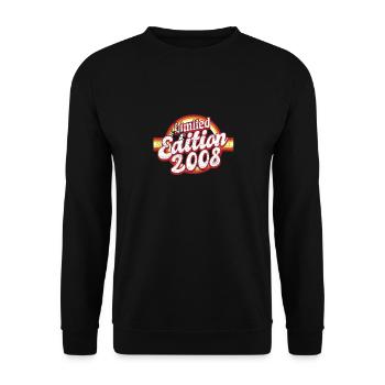 Edition Limitée Millésime 2008 - Sweat-shirt Unisexe - noir - Devant - Alina (178cm) & Michal (187cm)