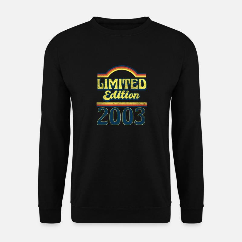 Edition Limitée 2003 Millésime - Sweat-shirt Unisexe - noir