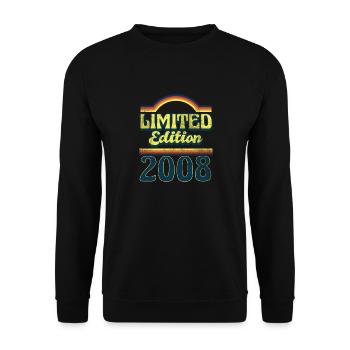 Edition Limitée Millésime 2008 - Sweat-shirt Unisexe - noir - Devant - Alina (178cm) & Michal (187cm)