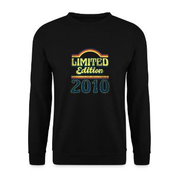 Edition Limitée Millésime 2010 - Sweat-shirt Unisexe - noir - Devant - Alina (178cm) & Michal (187cm)