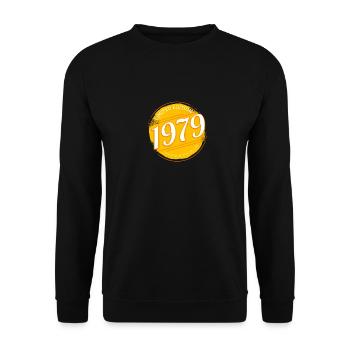 Limited Edition 1979 and as sexy as ever - Unisex Sweatshirt - black - Front - Alina (178cm) & Michal (187cm)