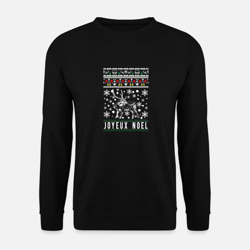 Joyeux Noël - Sweat-shirt Unisexe - noir