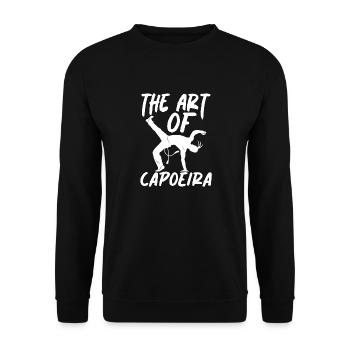 The Art Of Capoeira Dance Style Martial Arts Martial Arts - Unisex Sweatshirt - black - Front - Alina (178cm) & Michal (187cm)