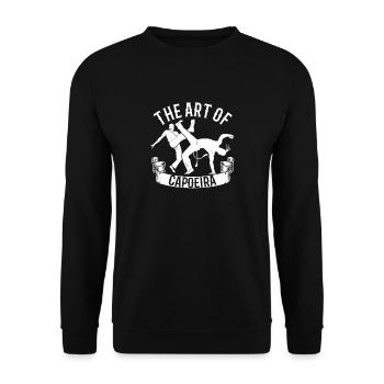 The Art Of Capoeira Dance Style Martial Arts Martial Arts - Unisex Sweatshirt - black - Front - Alina (178cm) & Michal (187cm)