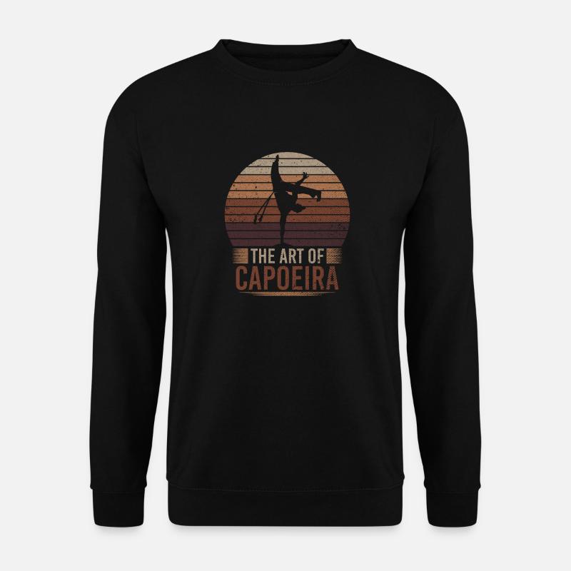 The Art Of Capoeira Tanzstil Kampfkunst Kampfsport - Unisex Pullover - Schwarz