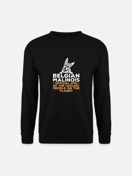 Malinois Belgian Shepherd Mechelaar Dog - Unisex Sweatshirt - black