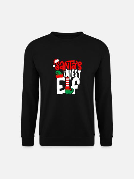 Santa 's Child Elf - Unisex Sweatshirt - black