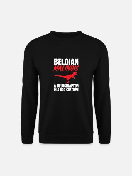 Malinois Belgischer Schäferhund Mechelaar Hund - Unisex Pullover - Schwarz