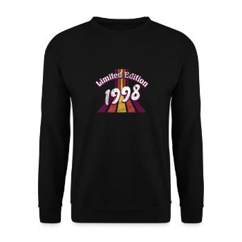 Edition Limitée Millésime 1998 - Sweat-shirt Unisexe - noir - Devant - Alina (178cm) & Michal (187cm)