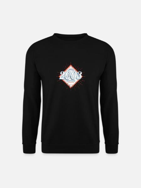 Limited Edition 2003 Vintage - Unisex Sweatshirt - black