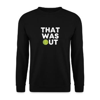 Fun Tennis Player Coach Fan Matching Team - Sweat-shirt Unisexe - noir - Devant - Alina (178cm) & Michal (187cm)
