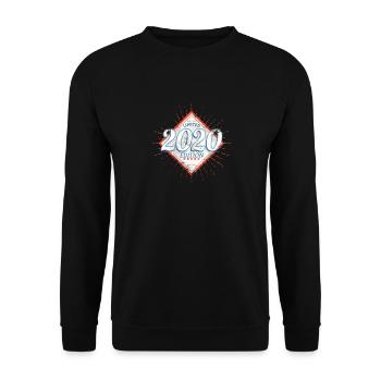 Limited Edition 2020 Vintage - Unisex Sweatshirt - black - Front - Alina (178cm) & Michal (187cm)